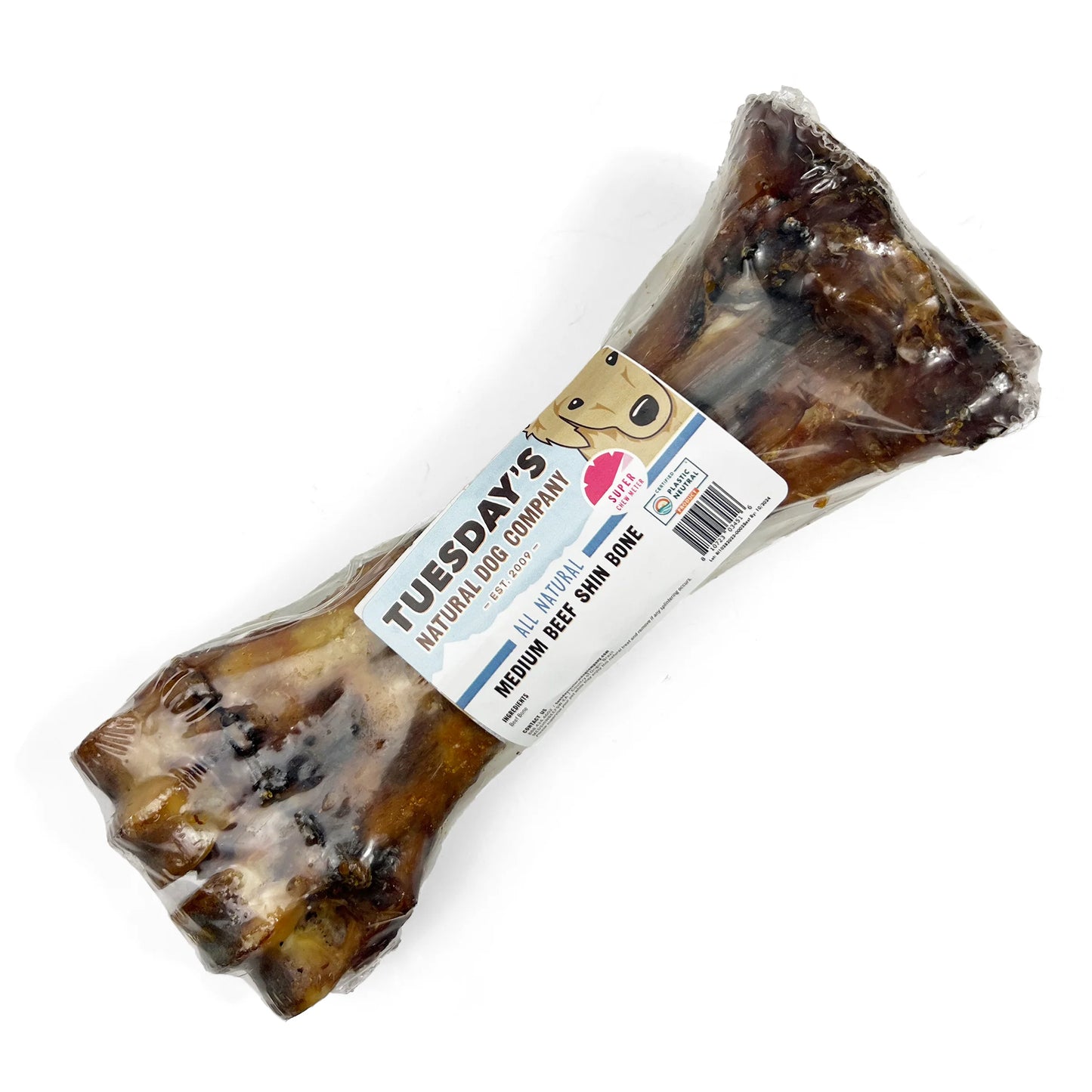 MEDIUM BEEF SHIN BONE 7 - 8" Long