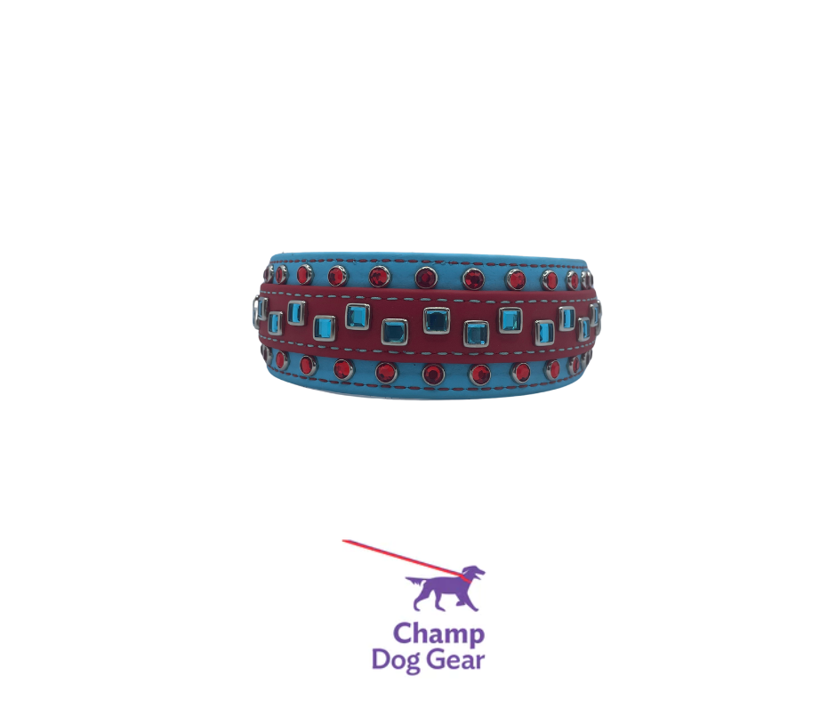 In STOCK - Red / Robins Egg Blue MegaBling 12
