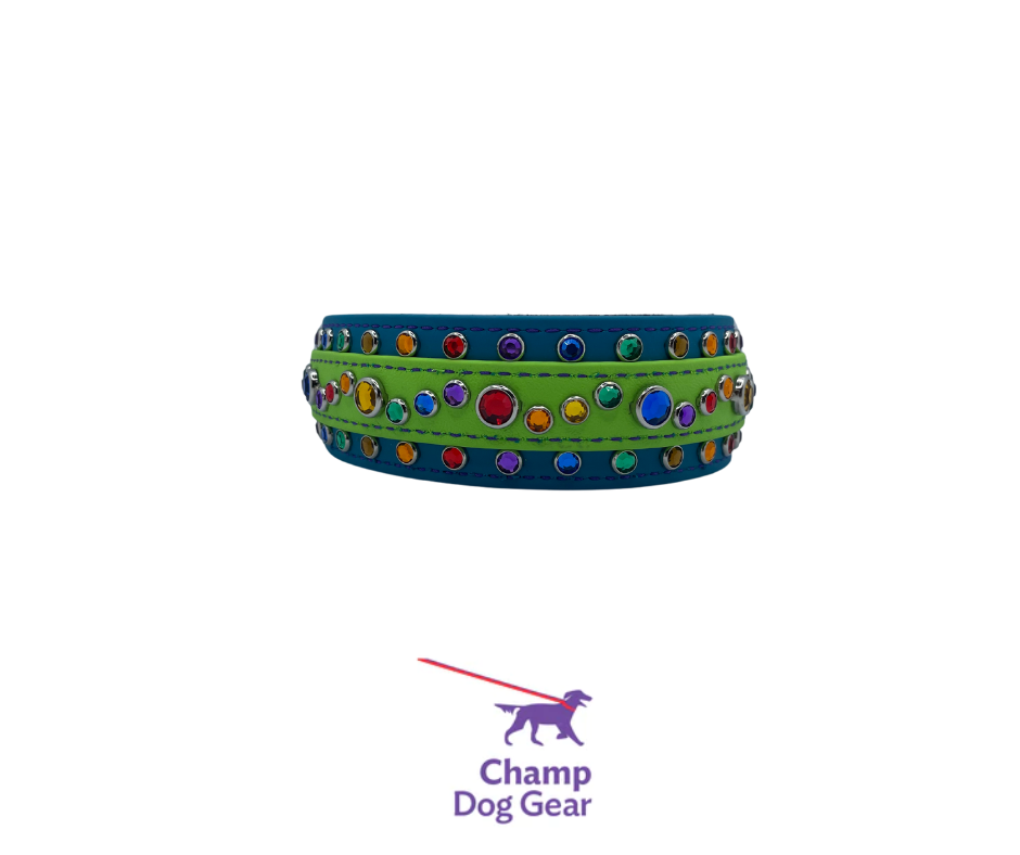 In STOCK - Lime Green / Turquoise MegaBling 7