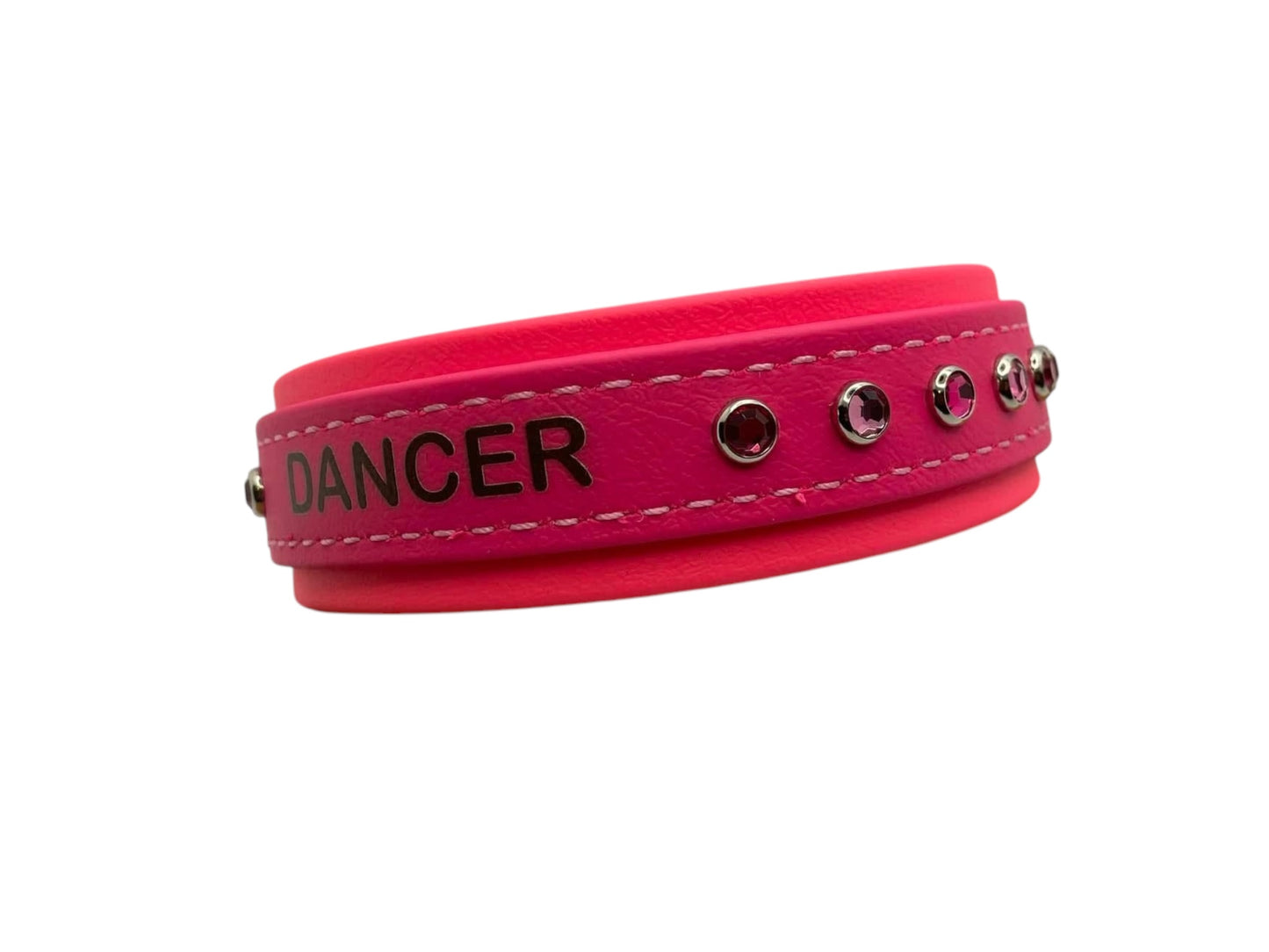 Personalized / Custom 1 1/2" Wide BioBling Collars