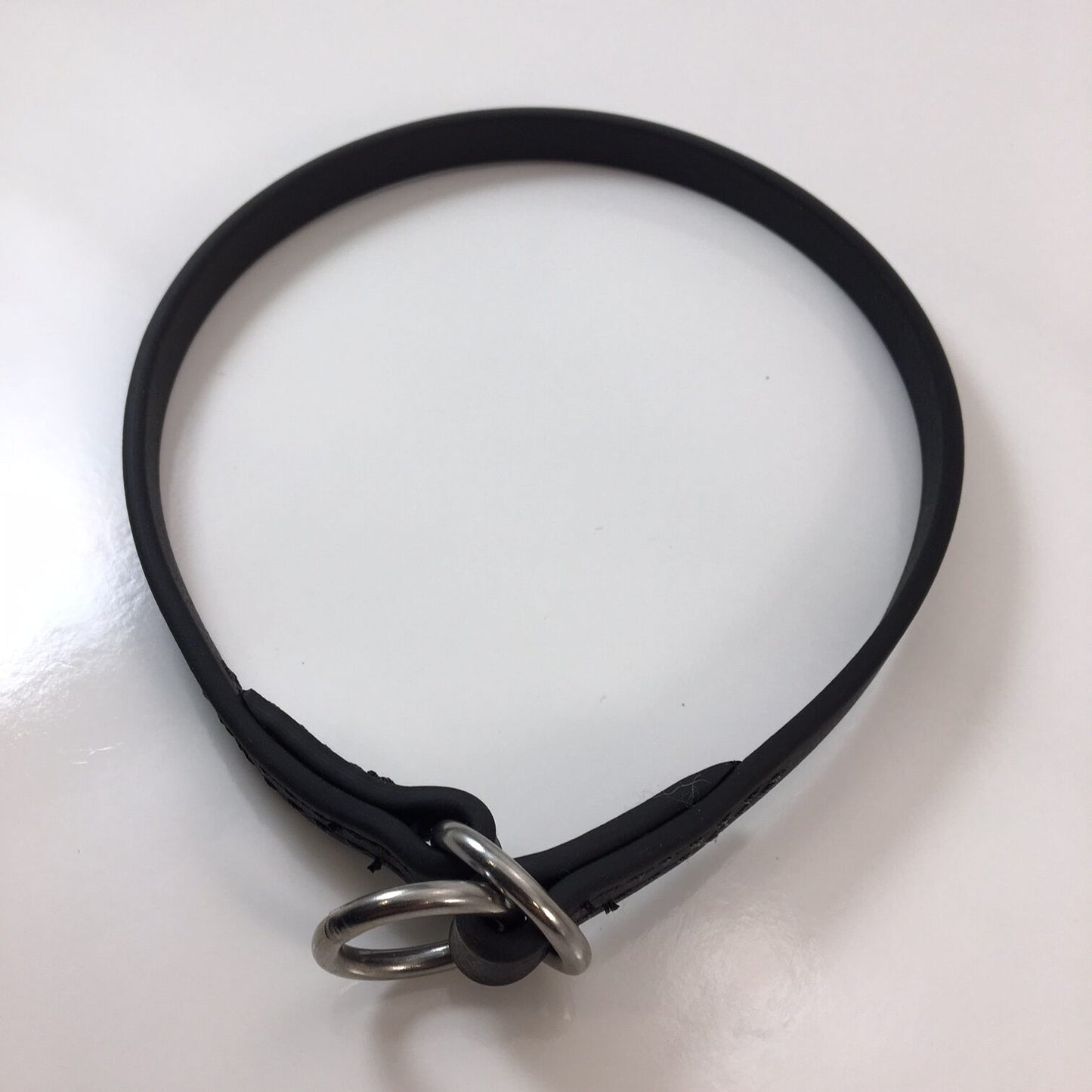 Champ BioThane Beta Slip / Choke Collar With Stainless Steel Rings - 3/8"