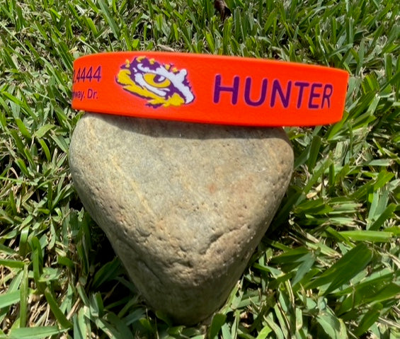 Personalized / Custom BioThane 1 Inch Buckle Collar