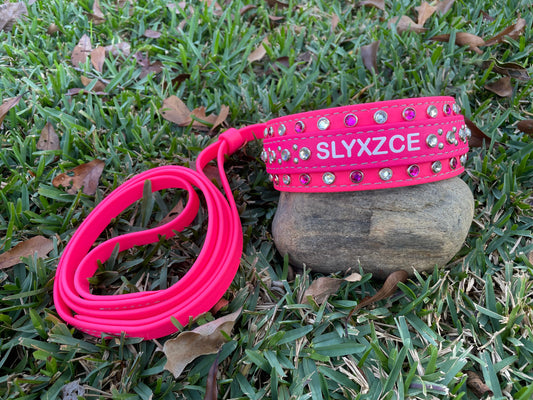 Personalized / Custom Bling 2" MegaBling Martingale Leads