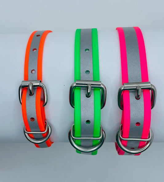 BioThane Reflective Sport Collar