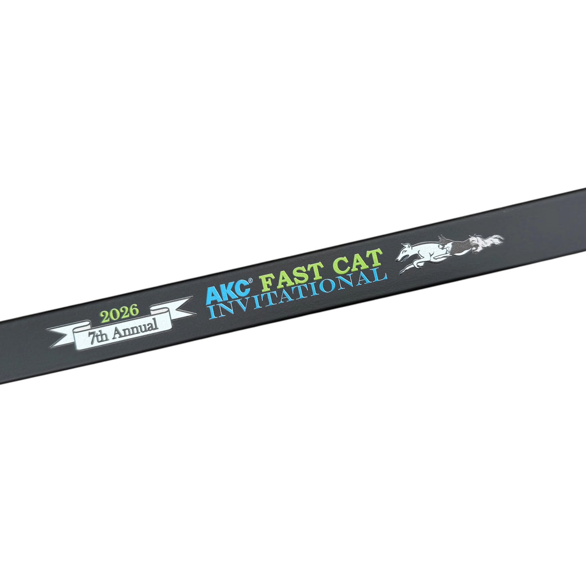 E. MARTINGALE LEASH - 2026 AKC FastCAT Invitational BioThane Martingale Leash