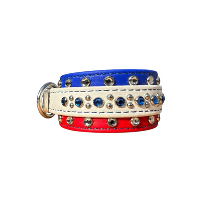 IN STOCK - Mega White/Red/Royal Blue