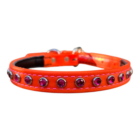 IN STOCK - Mini 3/4" Hunters Orange/Raspberry