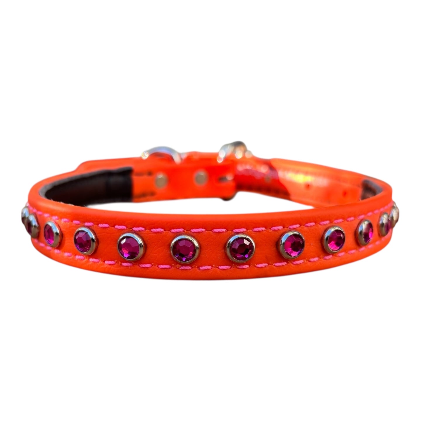 IN STOCK - Mini 3/4" Hunters Orange/Raspberry