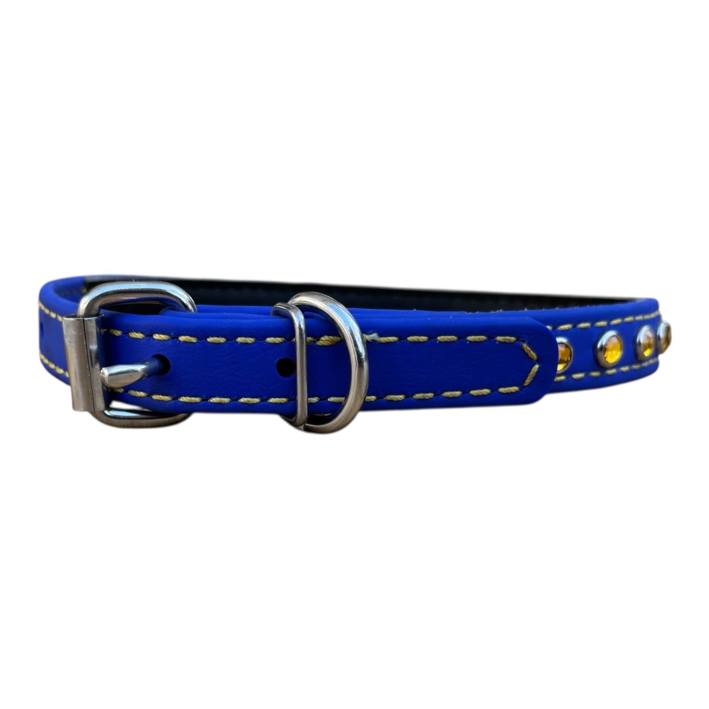 IN STOCK - Mini 3/4" Royal Blue/Yellow