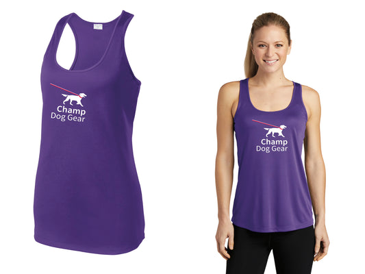Champ Dog Gear Sport-Tek® Women's Racerback Tank