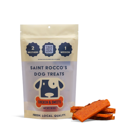 Chicken and Sweets Saint Rocco's Treats