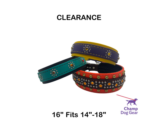 Clearance - 16" Bling Fits 14"-18" Neck