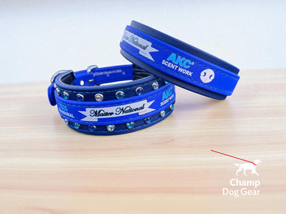SALE: F. Two Toned Collar - 2025 AKC Scent Work Master National