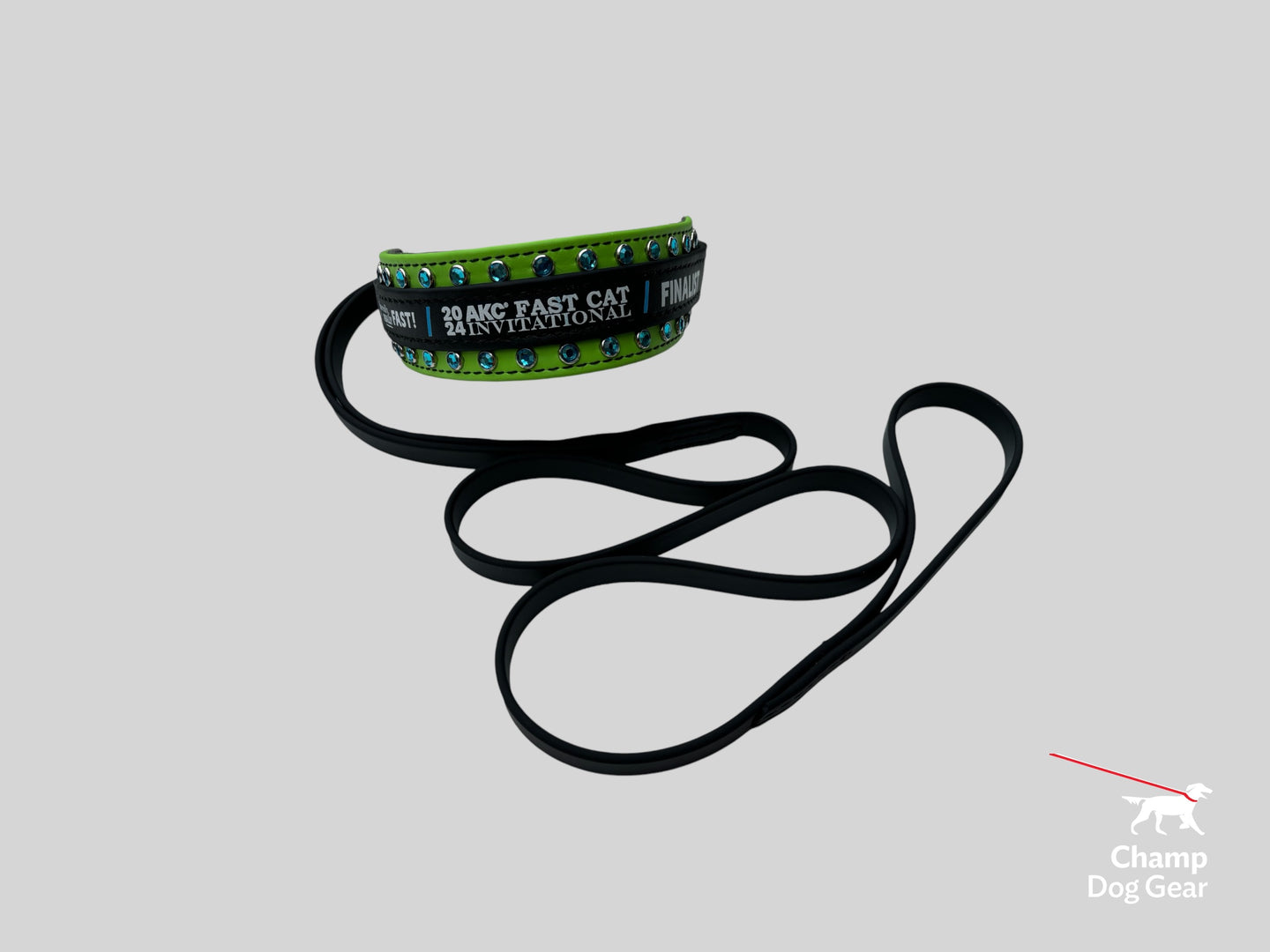 MARTINGALE LEASH - 2024 AKC FastCAT Invitational BioThane Martingale Leash