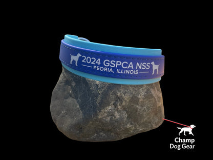 1/2" Two Tone Collar - 2024 GSPCA NSS BioThane Collar