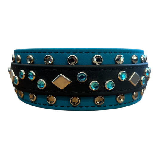 IN STOCK - Mega Black / Turquoise 3