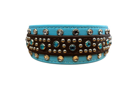 IN STOCK - Mega Dark Brown / Robins Egg Blue 8