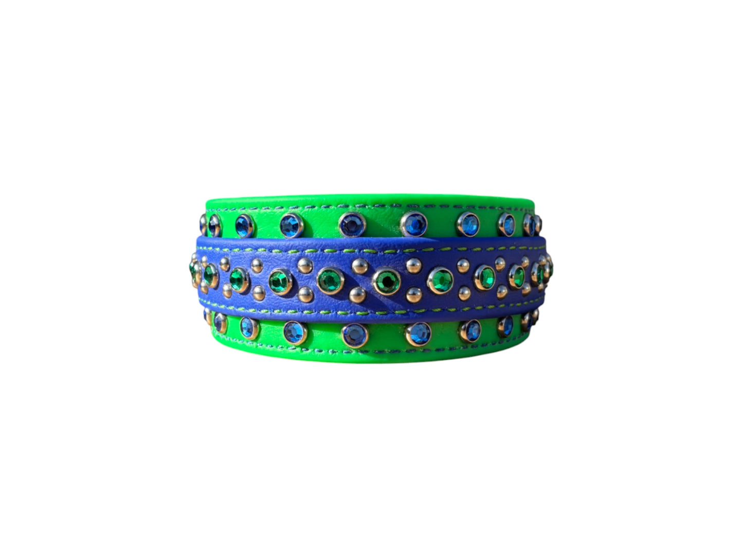 IN STOCK - Mega Royal Blue / Neon Green 5
