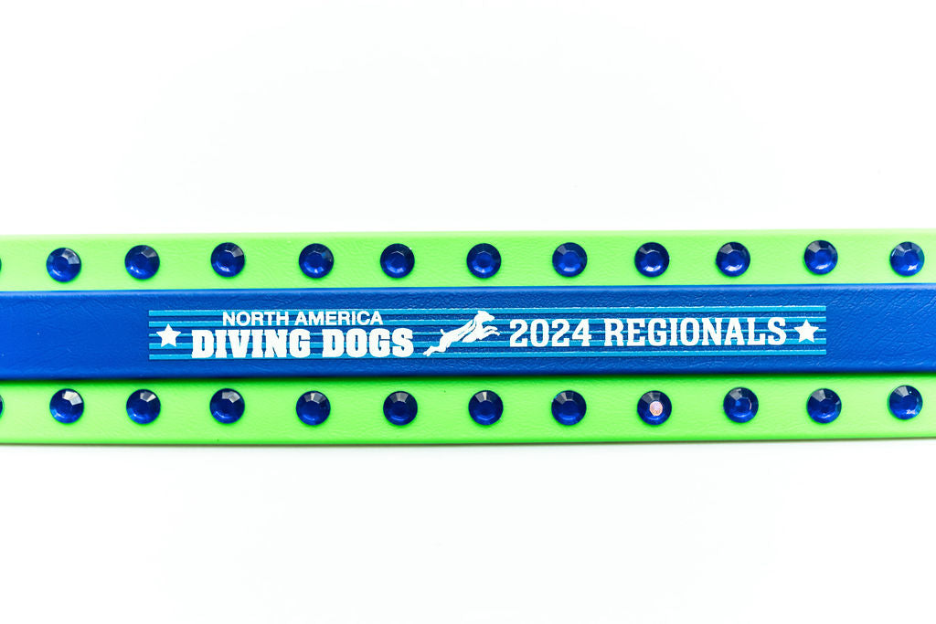 2" BLING Collar - 2024 NADD Regionals BioThane Collar