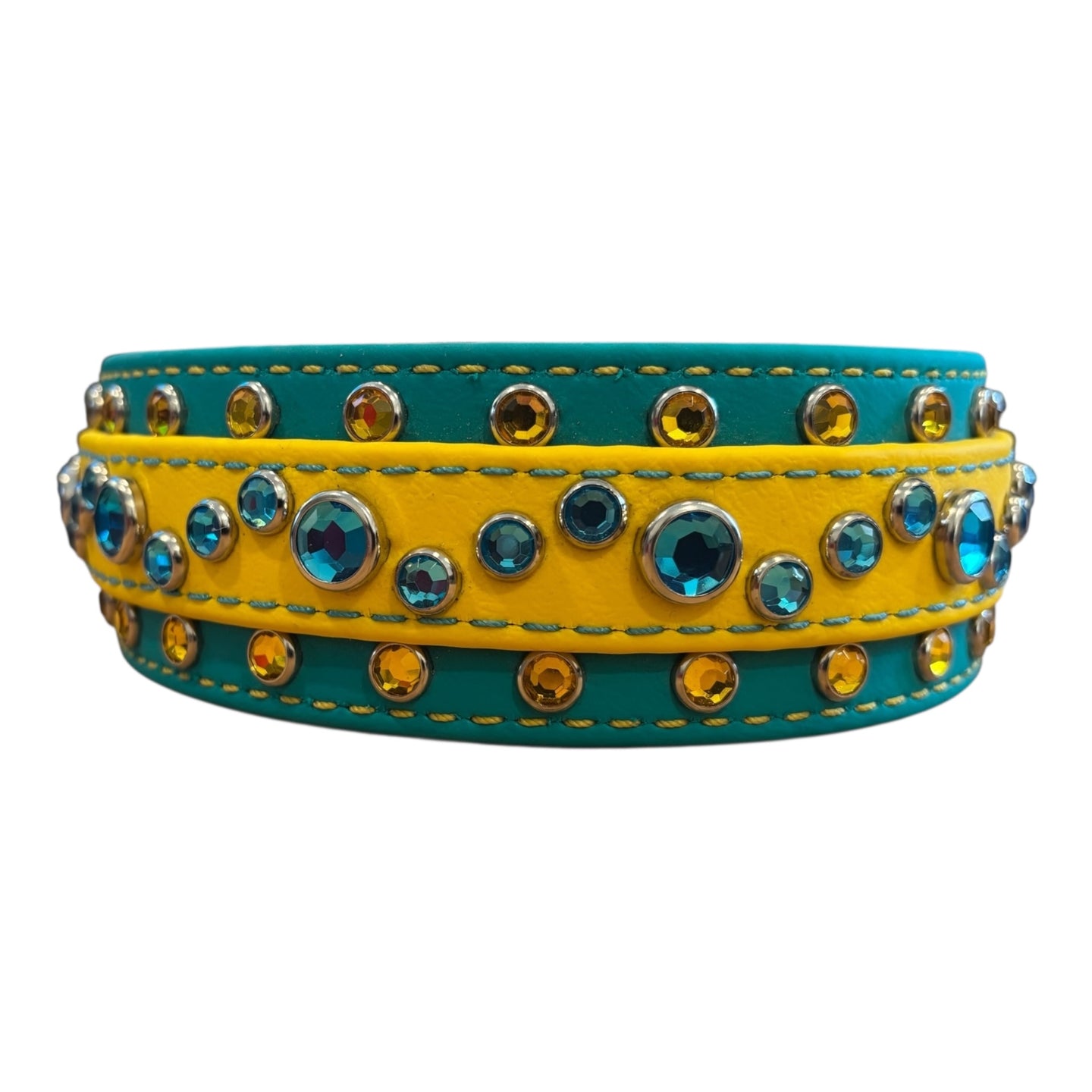 IN STOCK - Mega Mustard Yellow / Teal 7