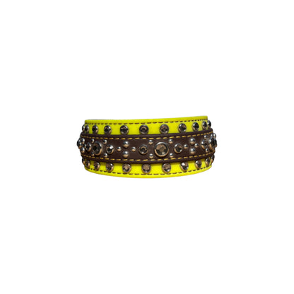 IN STOCK - Mega Dark Brown / Safety Yellow 6