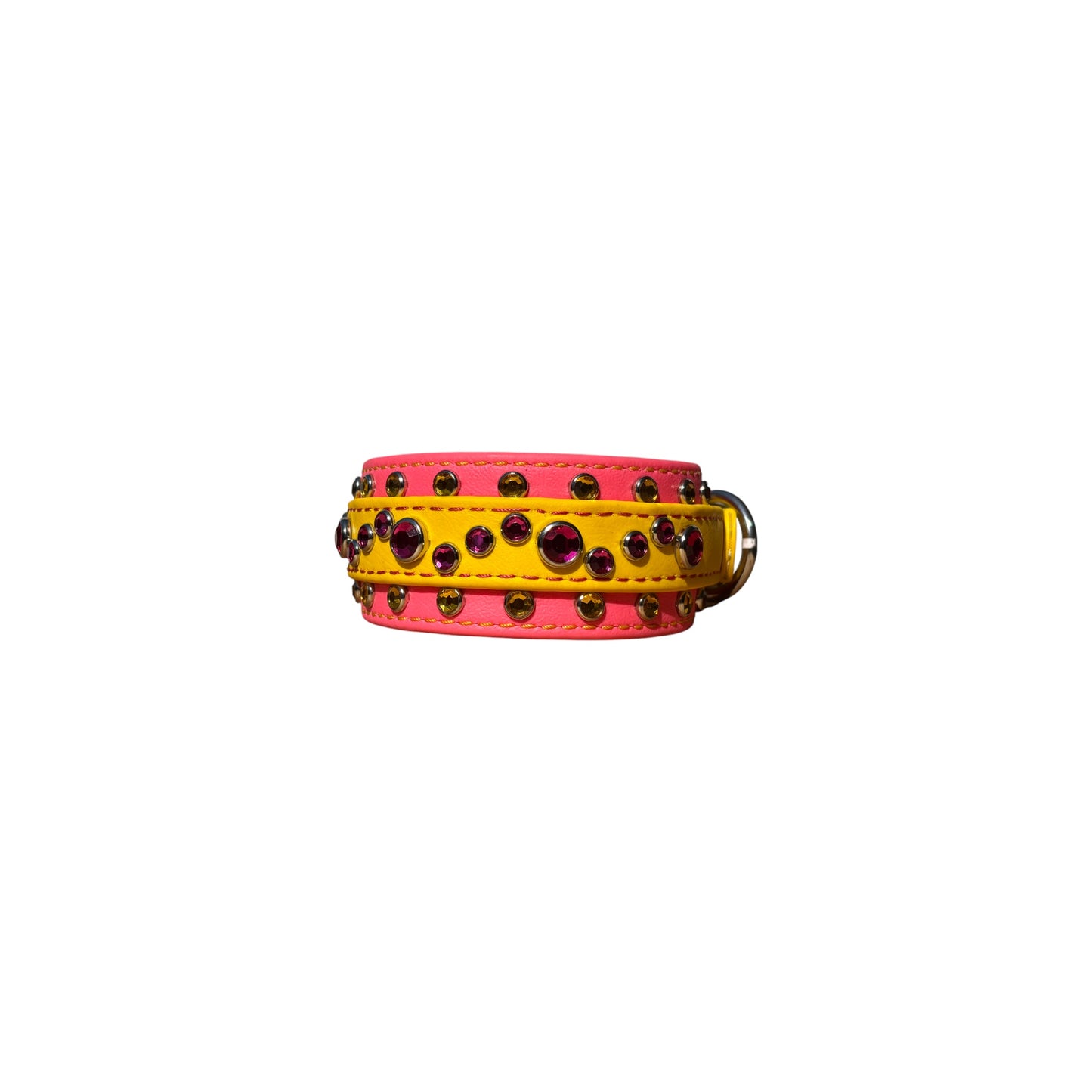 IN STOCK - Mega Mustard Yellow / Hot Pink 7