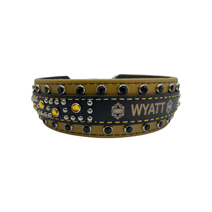 Personalized BioThane® 2"MegaBling Collar