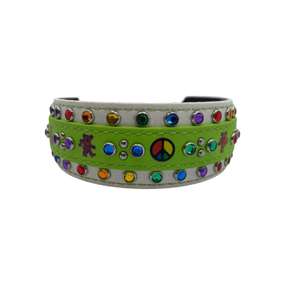 Personalized BioThane® 2"MegaBling Collar