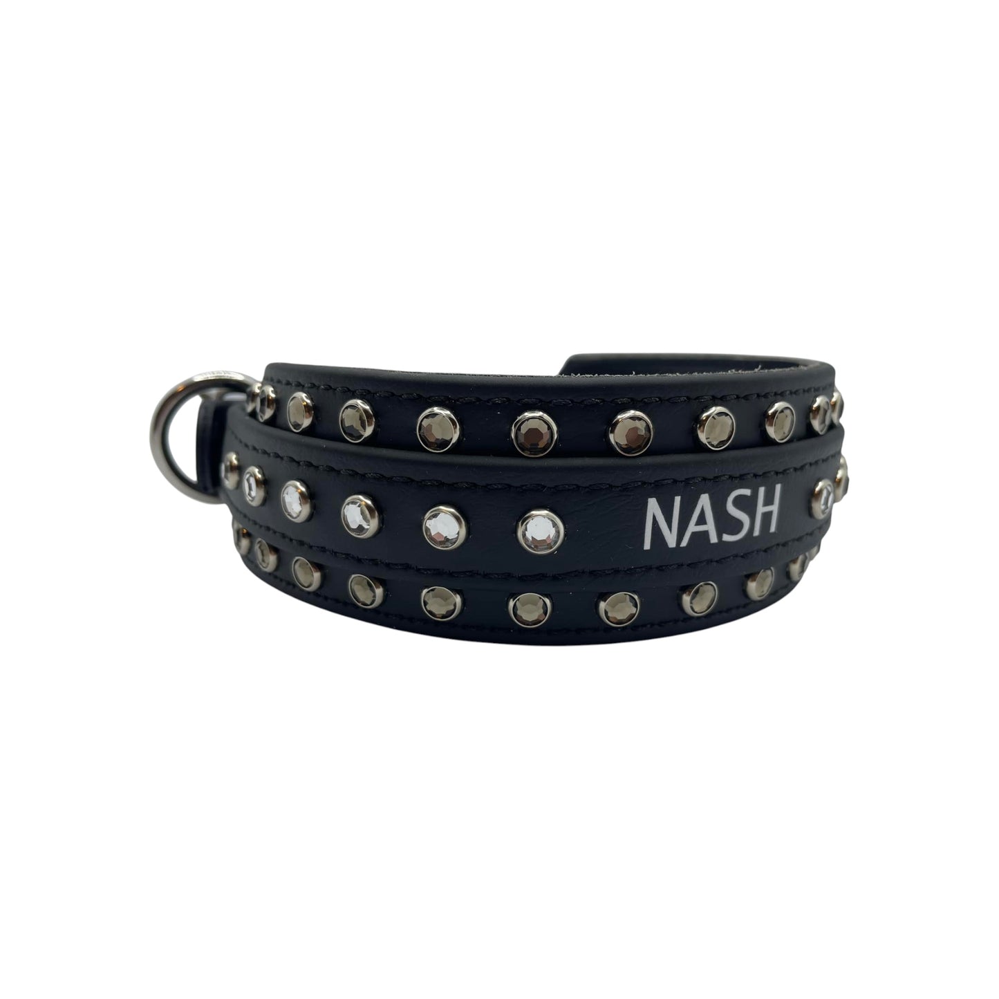 Personalized BioThane® 2"MegaBling Collar