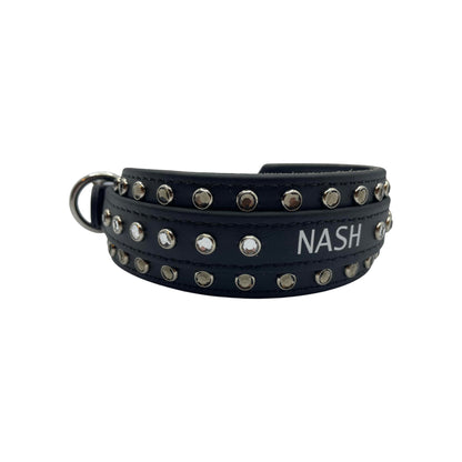 Personalized BioThane® 2"MegaBling Collar