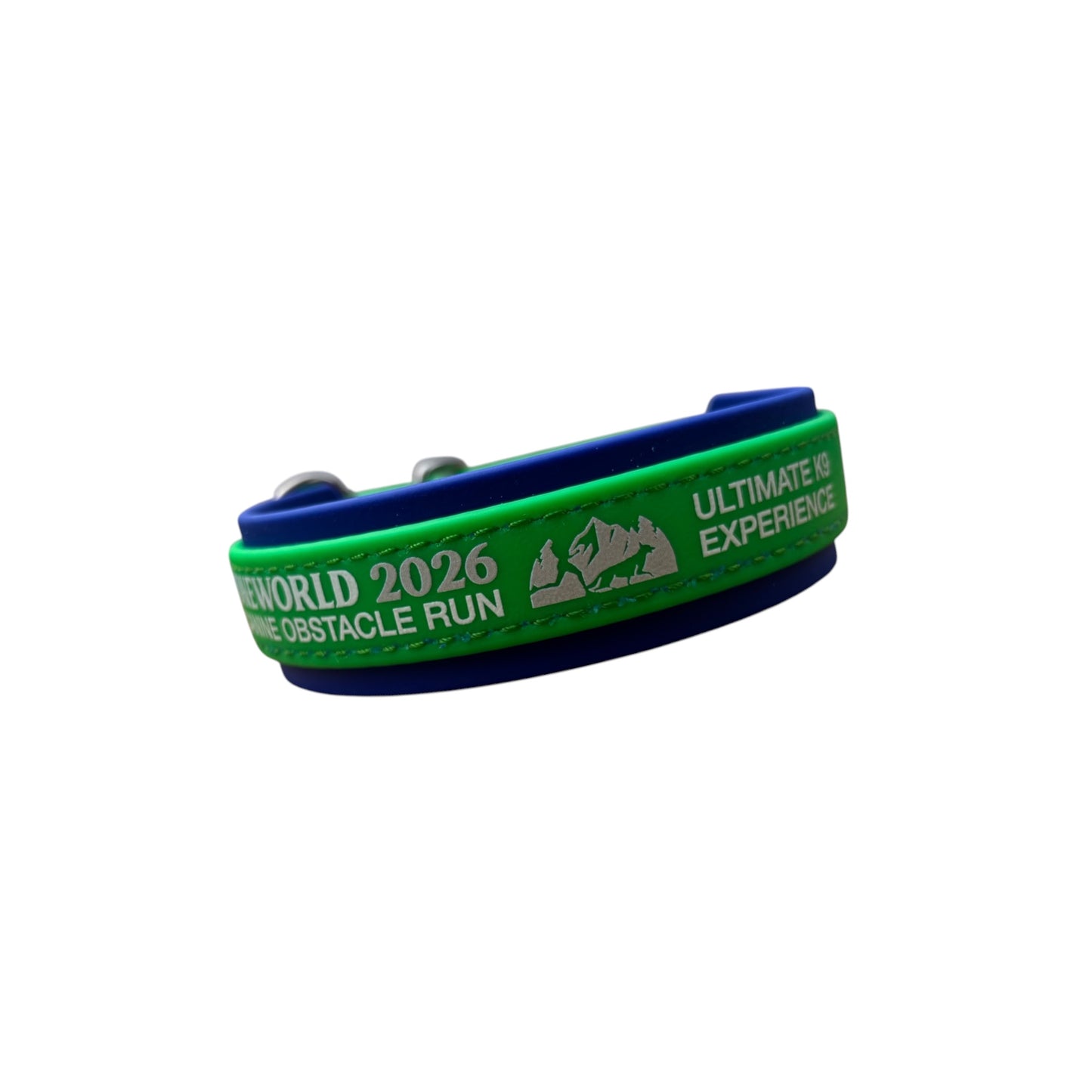 A. 1 1/2" TAGLINE Collar - OneWorld 2026 BioThane® Collar