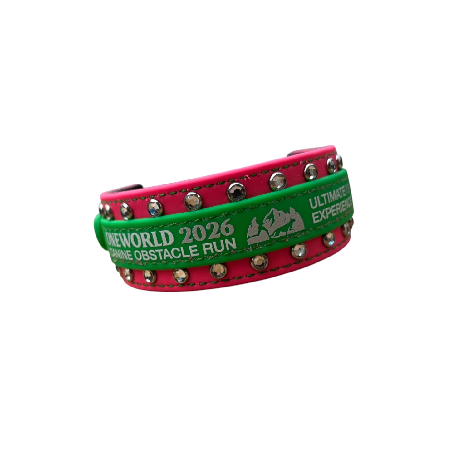 A. 2" TAGLINE Collar - OneWorld 2026 BioThane® Collar