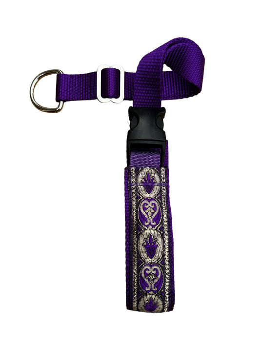 A Secret Powers Training Collar with Quick Release Snap - Pretty Purple