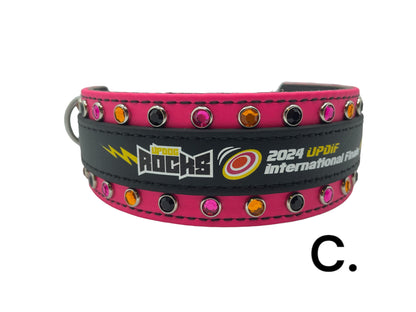 CLEARANCE - 2 Toned Collar - 2024 UpDif 2" Bling Collar