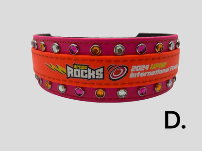 CLEARANCE - 2 Toned Collar - 2024 UpDif 2" Bling Collar