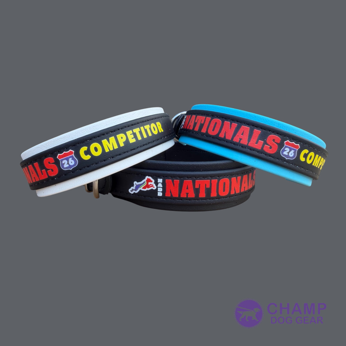 G. 1 1/2" Two Toned Collar - 2026 NADD Nationals Collar
