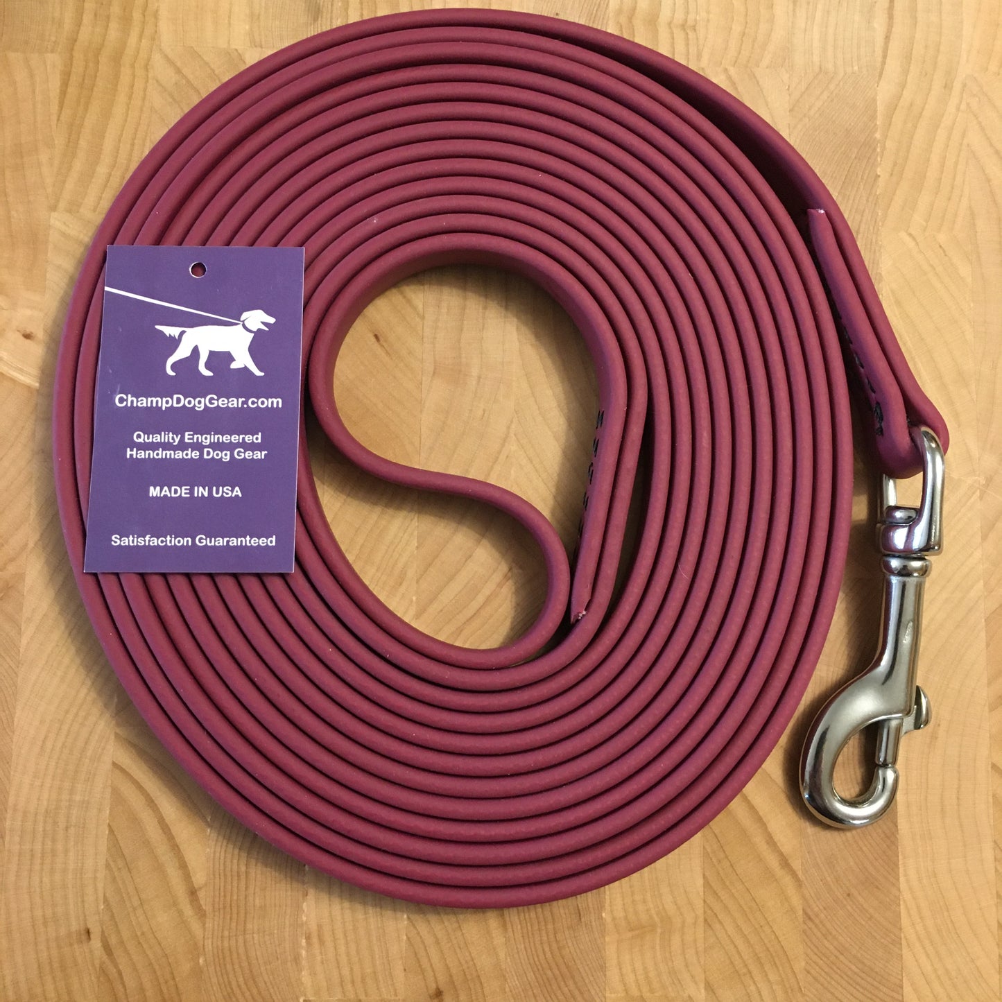 BioThane 10' Long Line - Nose Scent Work – Champ Dog Gear