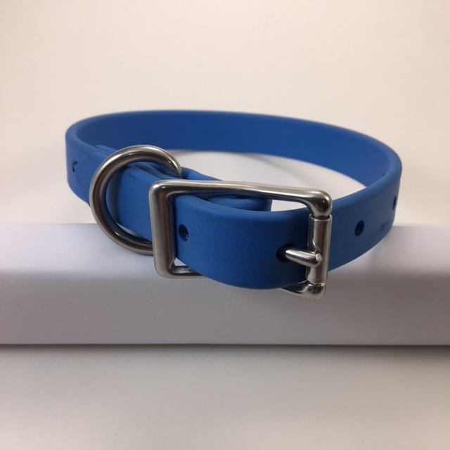 Personalized BioThane 3/4 Inch Buckle Collar