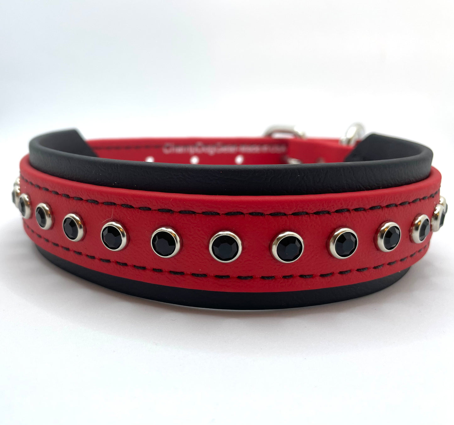 Custom Bling Dog Collar BioBling Style 1 Champ Dog Gear