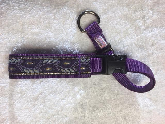 Secret Powers Micro 1" Training Collar - Purple Mosaic on Purple