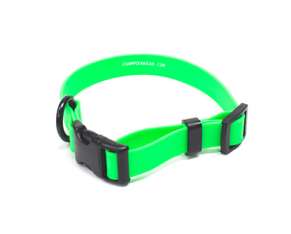 Adjustable Quick Release / Snap BioThane® Dog Collar - Blank or Personalized