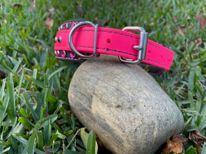 Personalized BioThane® 1 1/2" BioBling Collar