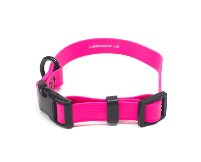 Adjustable Quick Release / Snap BioThane® Dog Collar - Blank or Personalized