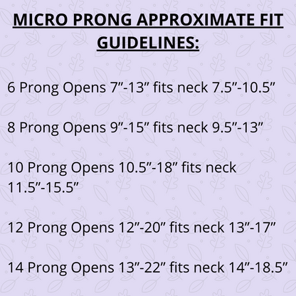 Secret Powers 1" Micro Training Collar - Black/Gold Fluer De Lis