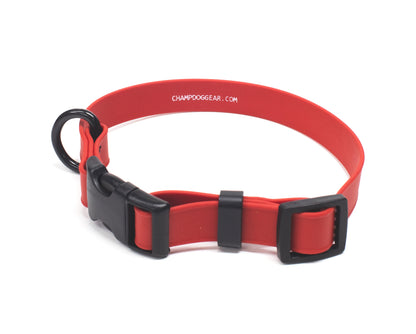 Adjustable Quick Release / Snap BioThane® Dog Collar - Blank or Personalized