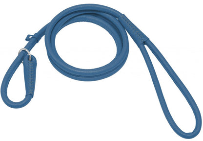 Dogline Round Leather Slip Lead